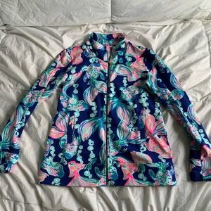 Lilly Pulitzer zip up sweatshirt! Never worn!